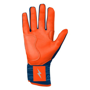 Fabricant de gants de baseball bicolores avec logo personnalisé Gants de frappe de baseball en cuir de qualité supérieure Guantes beisbol Batting - Product Image 4