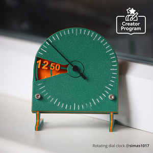 Modern Design Battery-Operated <b>Clock</b> Components Kit 011 Made of Plastic - Product Image 3