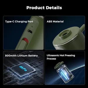 Flextail Mini Bomba de Ar sem Fio USB Bomba de Ar elétrica portátil sem Fio para Colchão de Cama Inflável