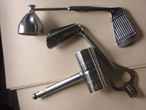 Juego de Herramientas de Barra de Acero Inoxidable con Detalles en Oro y Plata para Uso Diario en el Hogar, Decoración de Club de Alta Gama, Preparación de Cócteles - Product Image 4