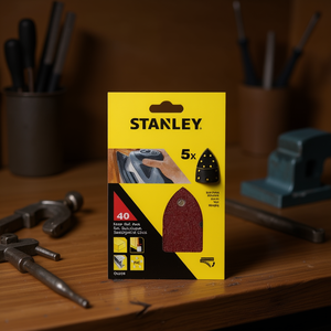Discos de Lijado Triangulares Stanley Multi-Pack con Acoplamiento Rápido - Product Image 3