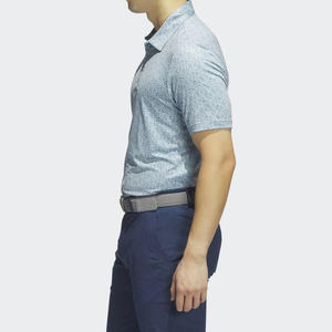 Logotipo personalizado impreso Quick Dry Golf de los hombres para la camisa de polo Casual Sublimación de poliéster liso para la temporada de primavera - Product Image 3