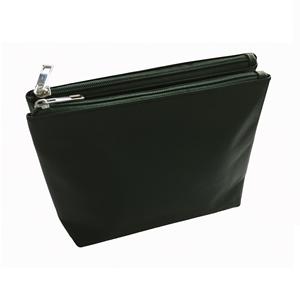 Custom PU Leather Travel Toiletry Bag Fashionable Makeup Pouch with Zipper Closure for Skincare Cosmetic Storage Make-Up Storage - Product Image 6