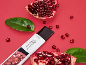 คอลลาเจนทับทิมรสผลไม้ทรานส์ไขมันฟรีบำรุงผิวเจลลี่แท่งอาหารเพื่อสุขภาพ - Product Image 2