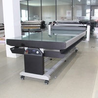 Tables d'application de vinyle intelligentes LeFu LF1325-B4 avec lumières LED Table de stratification de plus grand format