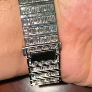 Montre de luxe tendance pour homme, montre Baguette Lab Grown, collection de montres de qualité VVS, cadeau unisexe - Product Image 2