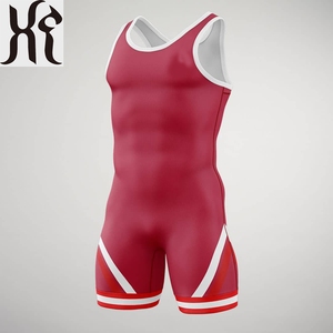 Jeunes Cool Red Logo personnalisé Design Jouer à la lutte Collants de lutte pro grande taille pour hommes et femmes