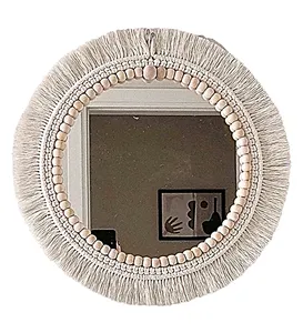 Espejo de pared con marco cuadrado moderno minimalista sofisticado, forma personalizable, el mejor precio de la India, decoración interior - Product Image 3