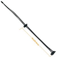 Cable adaptador de fuente de alimentación para disco duro SATA de 15 pines en ángulo recto, de 4 pines a 2 x SATA, para placa base ATX Mini