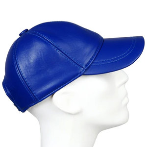 Bon marché, casquette d'hiver en cuir véritable pour hommes, chaude, classique, personnalisée, service Oem, casquettes en cuir à vendre - Product Image 3
