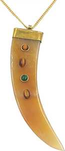 สร้อยคอเครื่องประดับเขาสัตว์ระดับไฮเอนด์ - Product Image 2