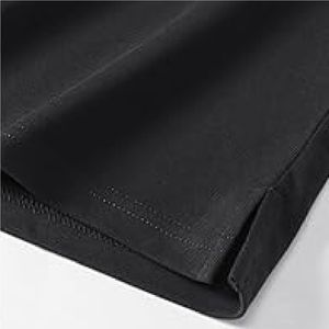 Camiseta de Hombre de Punto Sólido con Cuello Redondo, 100% Algodón, 210 GSM, Manga Corta, Transpirable, Ligera, Informal, con Cuello Pique, Personalizable - Product Image 4