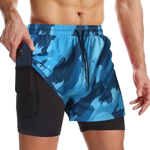 Short athlétique d'entraînement Short de sport à séchage rapide avec poches, short de course d'exercice de sport pour homme - Product Image 6