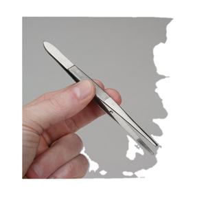 Pince à échardes à dissection chirurgicale 4.5 pouces en acier inoxydable pointu Meilleure qualité fournisseur de prix bon marché du Pakistan - Product Image 1