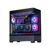PHANTEKS XT523V1 Mid Tower ATX Form Factor Steel PC Case with Fan 360 Water-Cooled USB Ports Black White Stock