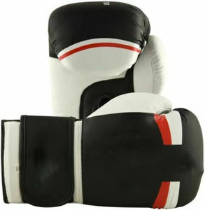 Gants de boxe MMA en cuir véritable personnalisés avec fermeture pour un usage unisexe - Product Image 5