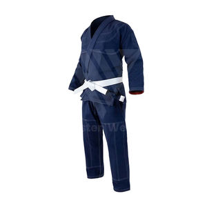 Combinaison de karaté OEM ODM développée avec un tissu en coton ferme offrant un mouvement simple et des caractéristiques de conception ajustables - Product Image 2