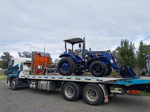 Tracteur-chargeur, pelle rétrocaveuse, meilleur prix, cylindre hydraulique Eaton, boîte de vitesses, pompe, moteur, roulement, tracteur LOVOL - Product Image 4