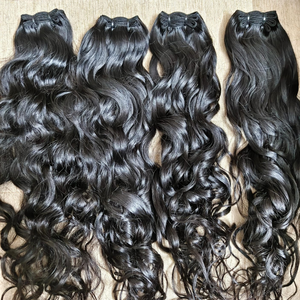 ผมแท้จากวัดอินเดีย ไม่พันกัน |   ผมต่อแบบไม่ผ่านกระบวนการ ช่อผมยังคงอยู่ในสภาพเดิม |   เนื้อผมตรง หยักศก และหยิก |   คุณภาพดิบบริสุทธิ์ - Product Image 6