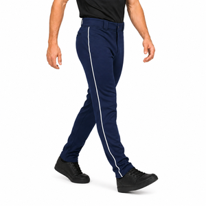 Pantalon de baseball personnalisé pour homme avec passepoil, professionnel, à bas ouvert, pour softball, haute élasticité, couleur unie, pour match d'équipe, imprimé été - Product Image 5