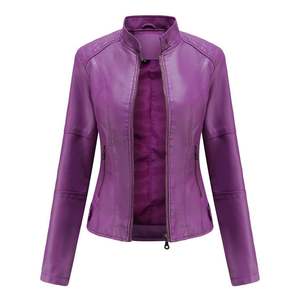 Nueva llegada Chaquetas de cuero genuino para mujer Ropa de invierno transpirable personalizada a granel Precio por cantidad - Product Image 1