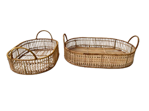 Recién llegado, cesta de flores ecológica, cesta de jacinto de agua Natural superventas hecha en Vietnam para almacenamiento en el hogar - Product Image 3