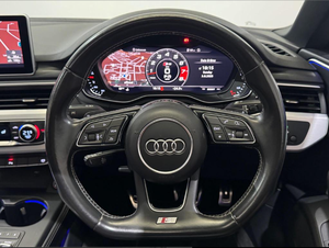 2018 A.U.D.I. Ss.5 3.0 tfsi V6 sportback tiptronic qu. A. t. T. r.o Euro 6 5dr xăng tự động màu xám với ghế vải - Product Image 2