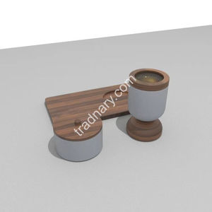 เครื่องเผาธูปไม้โลหะ mubkhoor ล่าสุดที่วางธูปแบบดั้งเดิมโดย tradnary Exim Pvt Ltd สำหรับของขวัญรอมฎอนขายส่ง - Product Image 3