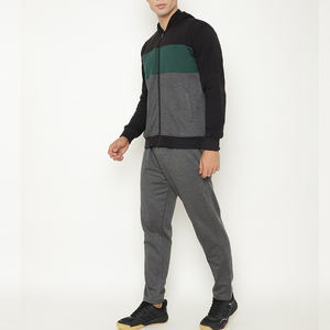 Low price tracksuit for men customized design <b>hoodie</b> and pants set cotton polyester fabric OEM ODM wholesale low MOQ - Product Image 5