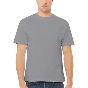 OEM/ODM 100% algodón camiseta de gran tamaño para hombre logotipo personalizado estampado transpirable luz alta calidad serigrafía camiseta para hombre - Product Image 4