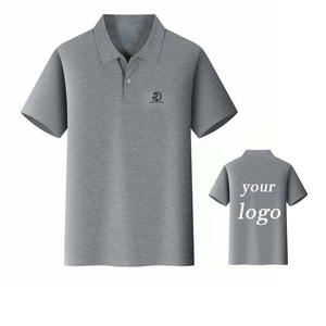 Nouveau gros personnalisé brodé Logo uni à manches courtes 100% Pima coton polos été uni hommes blanc Golf t-shirts - Product Image 4