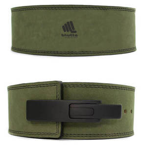 Cinturón de Cuero Genuino para Levantamiento de Pesas, Entrenamiento de Fuerza y Culturismo con Hebilla de Palanca - Product Image 1