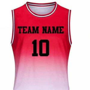 Uniforme de basket-ball pour hommes fait sur mesure dernier style vente chaude anti-rides techniques imprimées durables disponibles prix de gros - Product Image 4