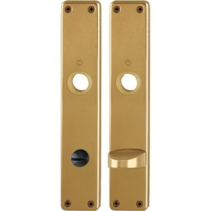 Ensemble de cheminée et accessoires Langschildpaar 202SP F4 Bronze 78mm HOPPE avec SK/OL - Product Image 1