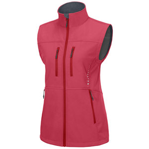 Gilet softshell pour femme, haute qualité, nouvelle arrivée 2025, épais, grande taille, respirant, couleur unie, vêtement d'hiver, coupe-vent, gilet softshell - Product Image 3