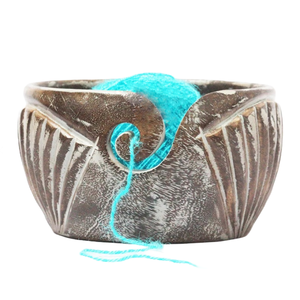 Tazón de hilo de diseño único respetuoso con el medio ambiente, artículo decorativo hecho a mano para el hogar, madera, Mango, pino, Sheesham, Acacia, producto estándar superior de teca - Product Image 1