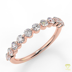 Anillo de propuesta de diamante cultivado en laboratorio de gran tamaño personalizado para mujer, joyería de declaración de lujo de compromiso único para momentos especiales - Product Image 3