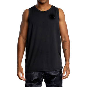 Work Out Sports Cotton Sports Breathable Quick Dry <b>Body</b> <b>Building</b> <b>Fitness</b> Mens Gym Sport Men's Tank Top - Product Image 1