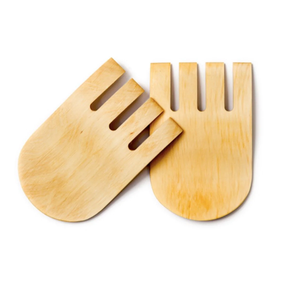 Cuchara de mano de madera de acacia natural, cuenco para servidor de frutas, cocina de Hotel, accesorios de Catering, el mejor diseño, superventas - Product Image 4