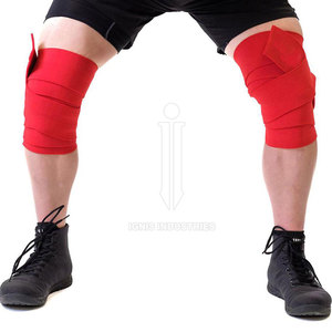 2025 enveloppes de genou OEM Powerlifting Logo personnalisé enveloppes de genou unisexes entièrement personnalisées à vendre - Product Image 4