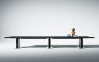 Table de réunion de direction de grande taille de luxe haut de gamme pour 8 à 20 personnes, mobilier de bureau, bois E0, école, bureau à domicile