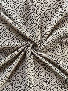 Pareos largos con estampado personalizado hecho a mano para mujer, pareos de playa, pareos ligeros, bufandas de algodón puro - Product Image 2