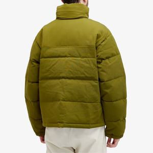 Veste matelassée en nylon léger à col cheminée surdimensionnée pour homme, streetwear d'hiver personnalisé 2025 - Product Image 2