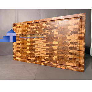 Tabla de Cortar de Madera de Acacia Sostenible, Bloques de Cortar de Madera para Restaurantes, Venta al por Mayor del Fabricante de Vietnam - Product Image 4