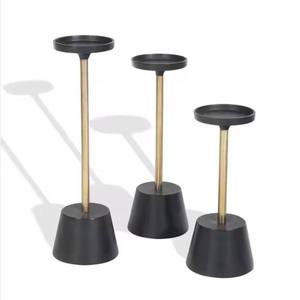 Wedding Decoration Modern Golden Taper Candle <b>Holder</b> Brass Gold Metal <b>Candlestick</b> <b>Holders</b> Metal Candle <b>Holder</b> Gold Stand - Product Image 4