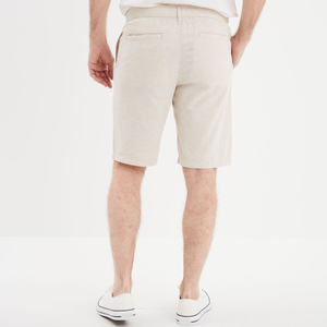 Pantalones Cortos Deportivos Casuales para Hombre, de Lona Texturizada, Mezcla de Lino y Algodón, Corte Moderno, Secado Rápido, Ligeros, para Viajes y Ocio - Product Image 3