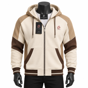 Regular Fit Winter Custom Logo Breathable Eco-Friendly Best High Quality Men Casual <b>Zipper</b> <b>Hoodie</b> 100% Cotton Solid <b>Black</b> - Product Image 1