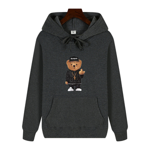 Sweat à capuche blanc personnalisé certifié écologique Bcorp 100% coton biologique imperméable sérigraphie sublimée - Product Image 5