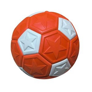 Balón de fútbol de cuero sintético texturizado hecho a mano, adecuado para jugar en tierra dura, balones de fútbol pakistaníes de la mejor calidad - Product Image 4
