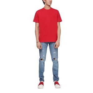 Camiseta Clásica para Hombre, 100% Algodón, 190 GSM, Estilo Casual Urbano, Personalización de Marca, Fabricante OEM - Product Image 2